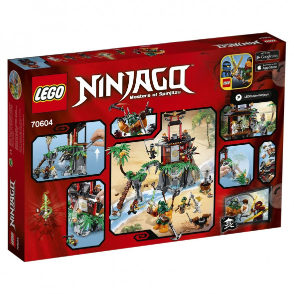 Конструктор LEGO Ninjago 70604 Остров тигриных вдов в Чите