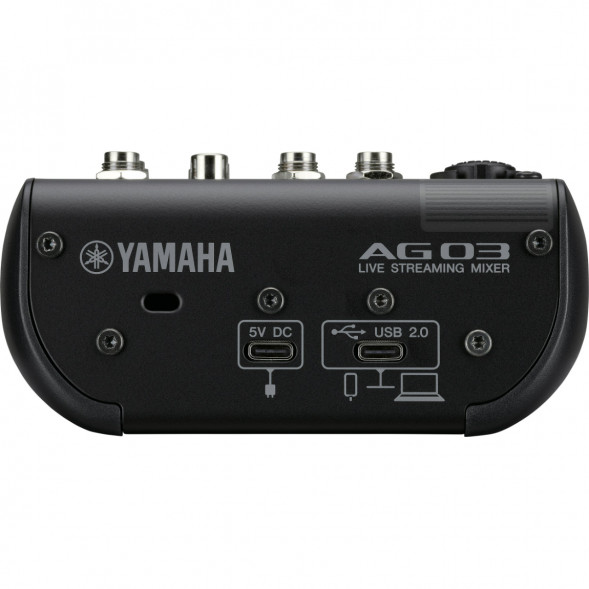 Микшер для стриминга Yamaha AG03MK2 LSPK Live Stream Black с аксессуарами в Чите