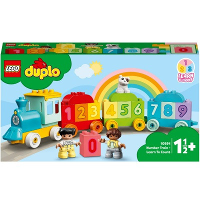 Конструктор LEGO DUPLO 10954 Поезд с цифрами - учимся считать в Чите