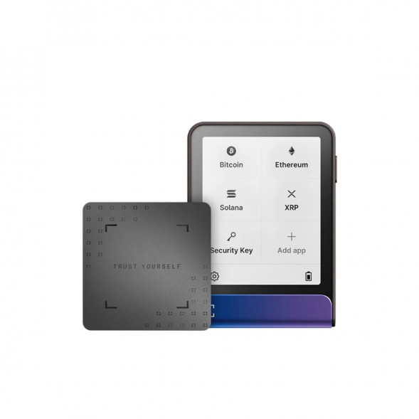 Аппаратный криптокошелек Ledger Flex+Recovery Key, Neptune Blue в Чите