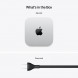 Компьютер Apple Mac mini M4 2024 (MU9E3) (10 Core GPU, 16ГБ, 512ГБ SSD, Apple, macOS), серебристый в Чите