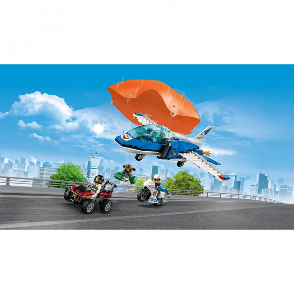 Конструктор LEGO City Police 60208 Воздушная полиция: арест парашютиста в Чите