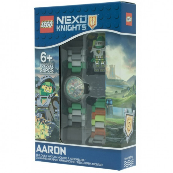 Часы LEGO Nexo Knights 8020523 Аарон с минифигуркой в Чите