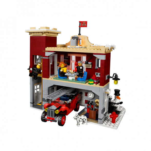 Конструктор LEGO Creator 10263 Пожарная часть в зимней деревне в Чите