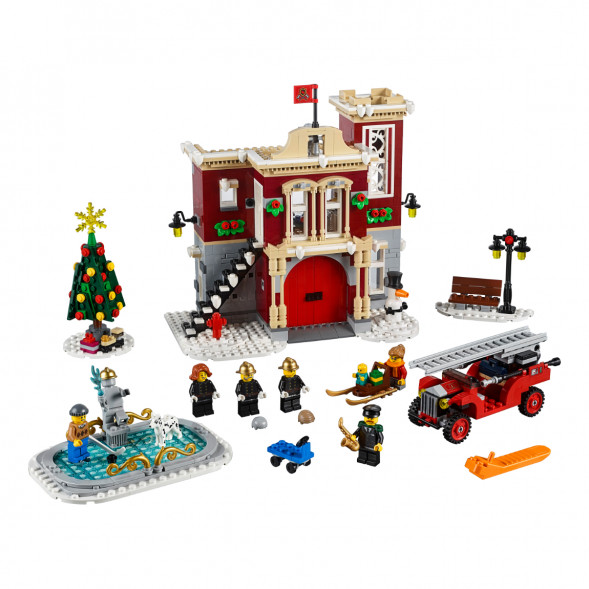 Конструктор LEGO Creator 10263 Пожарная часть в зимней деревне в Чите