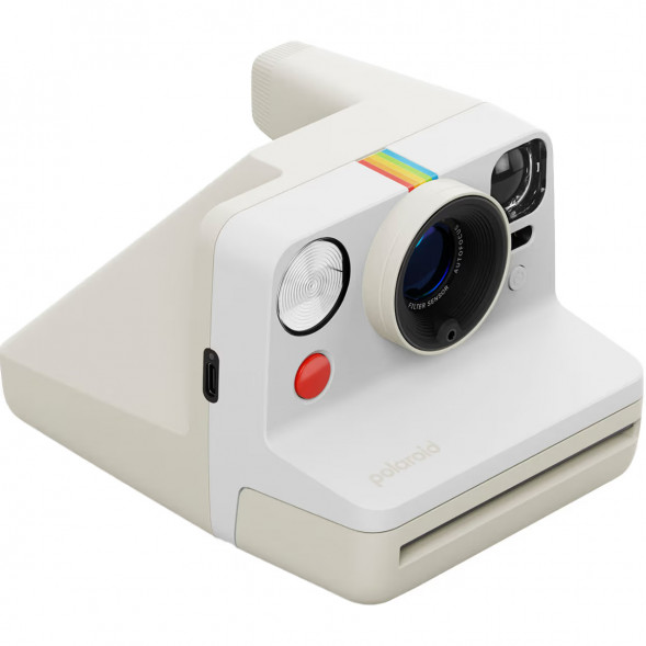 Фотоаппарат моментальной печати Polaroid Now Generation 3 + 8 цветных картриджей, белый в Чите