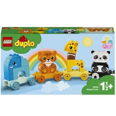 Конструктор LEGO DUPLO Creative Play 10955 Мой первый поезд для зверей в Чите