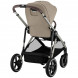 Детская коляска Cybex Gazelle S TPE Almond Beige с корзиной и дождевиком в Чите