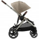 Детская коляска Cybex Gazelle S TPE Almond Beige с корзиной и дождевиком в Чите