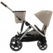Детская коляска Cybex Gazelle S TPE Almond Beige с корзиной и дождевиком в Чите