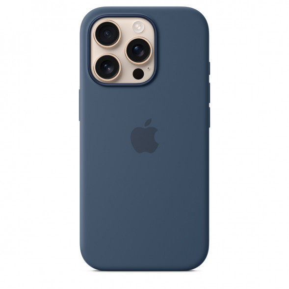 Чехол Apple iPhone 16 Pro Silicone Case with MagSafe, Denim (MYYK3ZM/A) в Чите