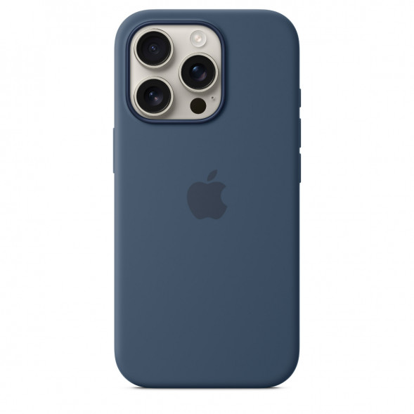 Чехол Apple iPhone 16 Pro Silicone Case with MagSafe, Denim (MYYK3ZM/A) в Чите