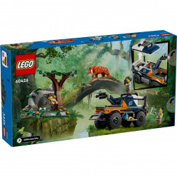 Конструктор LEGO City 60426 Внедорожный грузовик Исследователь джунглей
