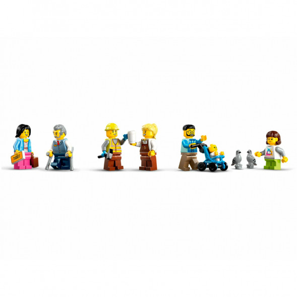 Конструктор LEGO City 60469 Центральный железнодорожный вокзал в Чите