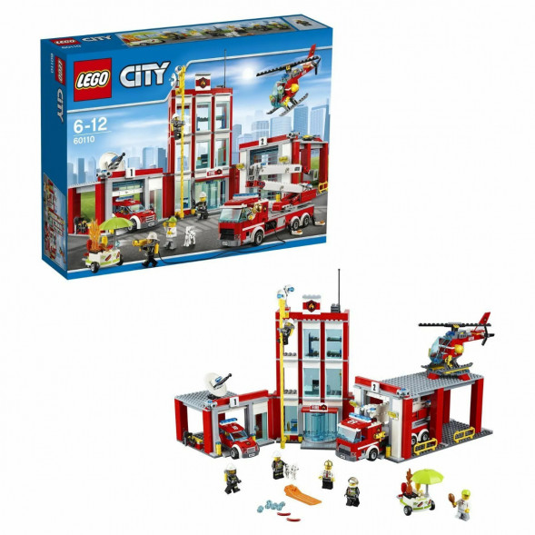 Конструктор LEGO City 60110 Пожарная часть в Чите