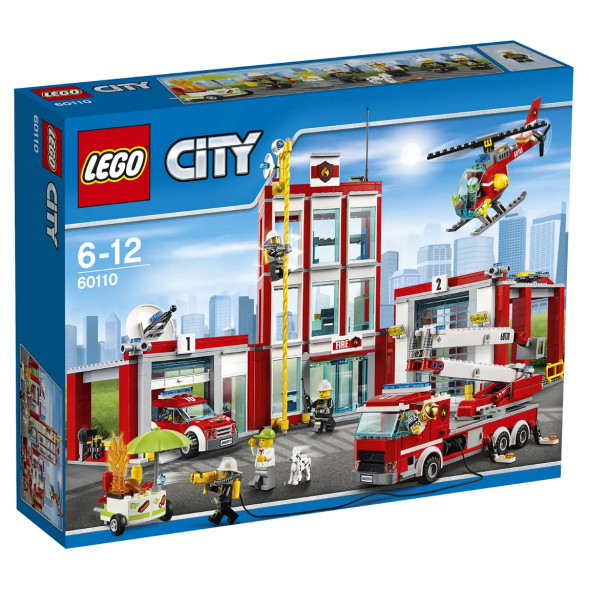 Конструктор LEGO City 60110 Пожарная часть в Чите
