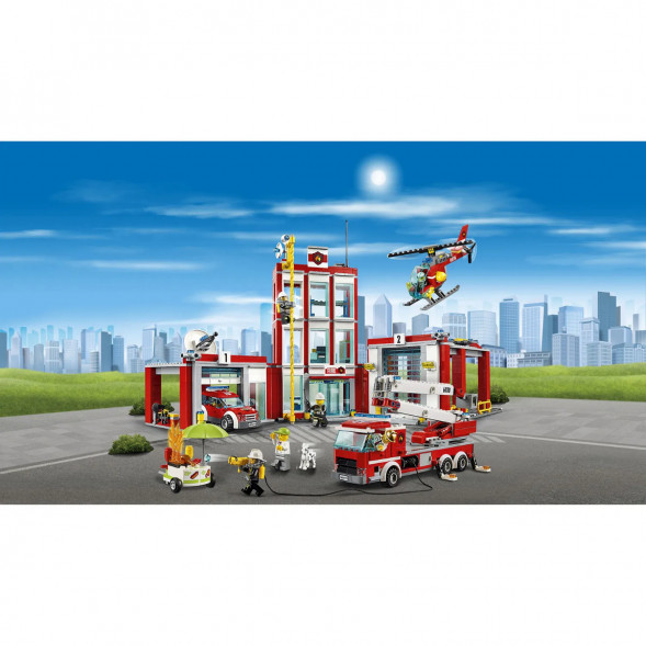 Конструктор LEGO City 60110 Пожарная часть в Чите
