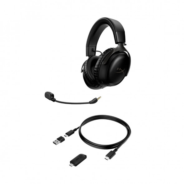 Наушники HyperX Cloud III Wireless, Black в Чите