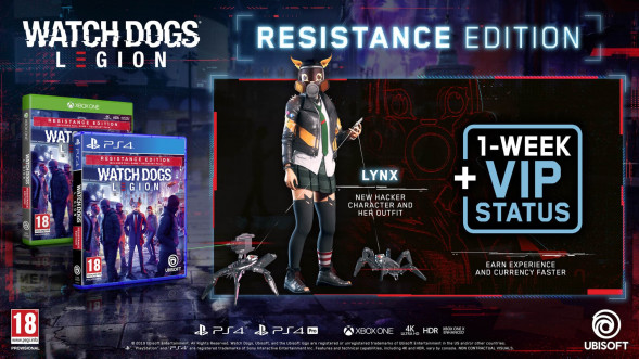 Игра Watch Dogs: Legion. Resistance Edition [PS4, русская версия] в Чите