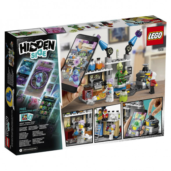 Конструктор LEGO Hidden Side 70418 Лаборатория призраков в Чите
