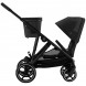 Детская коляска Cybex Gazelle S BLK Moon Black с корзиной и дождевиком в Чите