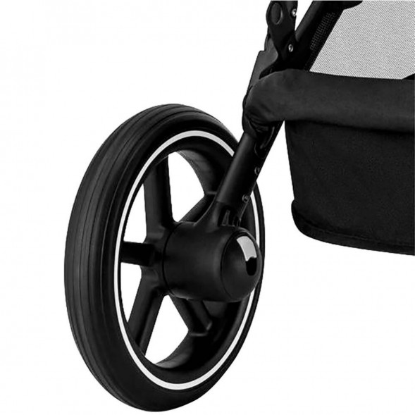 Детская коляска Cybex Gazelle S BLK Moon Black с корзиной и дождевиком в Чите