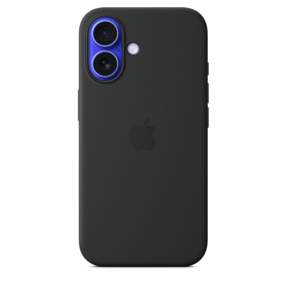 Чехол Apple для iPhone 16 Silicone MagSafe, Black (MYY13ZM/A) в Чите