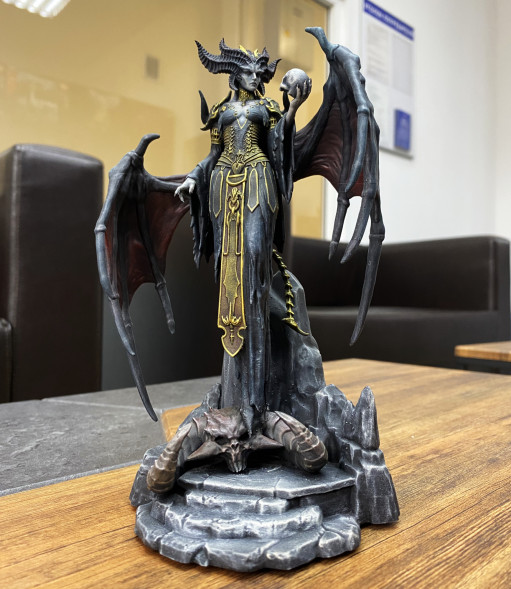 3D фигурка персонаж игры Diablo в Чите