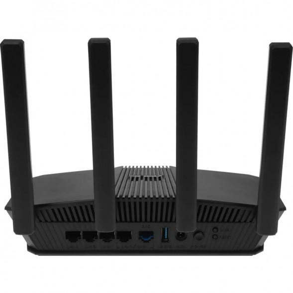 Wi-Fi роутер ASUS RT-BE58U, Wi-Fi 7, BE3600, 2.4/5ГГц, 4 LAN, черный в Чите