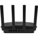 Wi-Fi роутер ASUS RT-BE58U, Wi-Fi 7, BE3600, 2.4/5ГГц, 4 LAN, черный в Чите