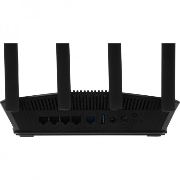 Wi-Fi роутер ASUS RT-BE58U, Wi-Fi 7, BE3600, 2.4/5ГГц, 4 LAN, черный в Чите