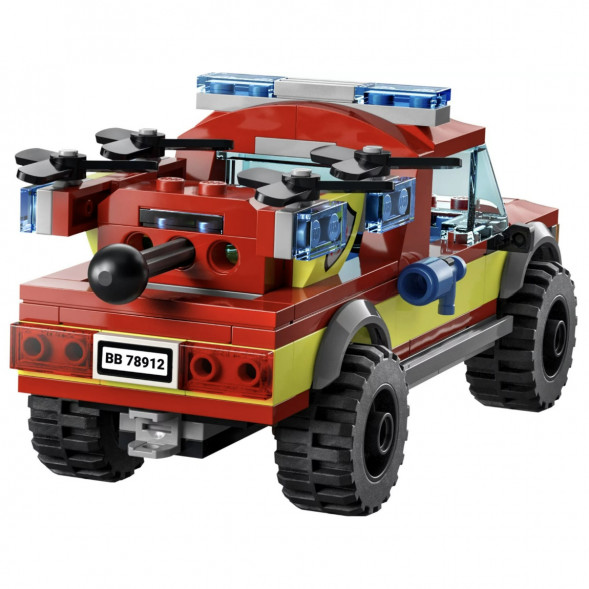 Конструктор LEGO City Fire 60319 Пожарная бригада и полицейская погоня в Чите