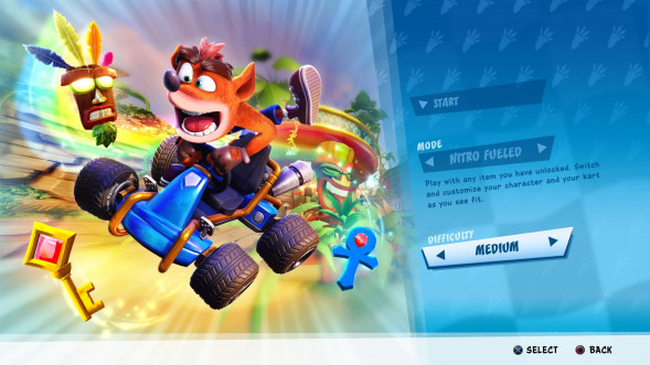 Crash Team Racing Nitro-Fueled [PS4, английская версия] в Чите