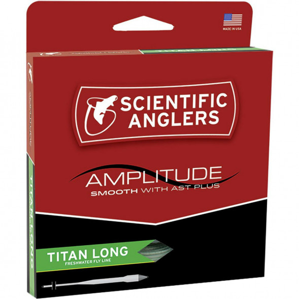 Шнур нахлыстовый Scientific Anglers Amplitude Titan Long 131896 WF-9-F, Sage/Moss/DK Olive в Чите