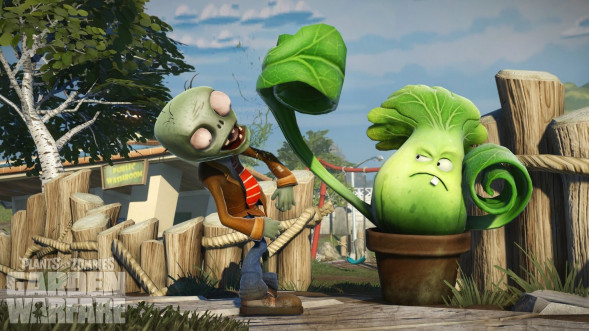 Игра Plants vs. Zombies: Garden Warfare [PS4, английская версия] в Чите