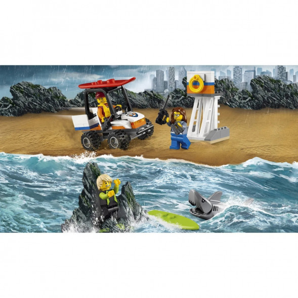 Конструктор LEGO City 60163 Береговая охрана в Чите
