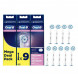 Насадки на зубные щетки Oral-B Sensitive Clean, 9 шт. в Чите