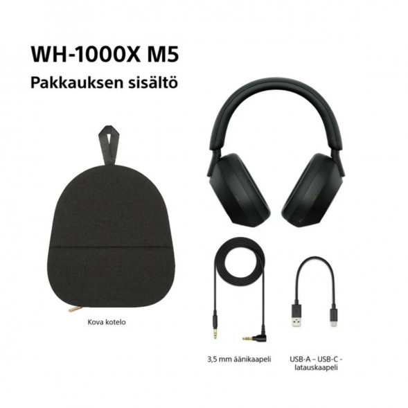 Беспроводные наушники Sony WH-1000XM5, черный в Чите