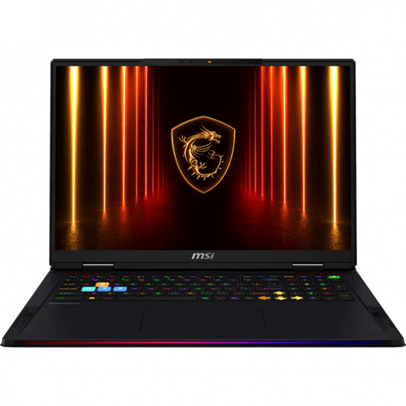 Ноутбук MSI Raider A18 HX A9WIG-408RU (18&amp;quot;, IPS, AMD Ryzen 9 9955HX3D Zen 5 2.5ГГц, 16 ядер, 32 ГБ DDR5, 2Тб SSD, GeForce RTX 5080, Windows 11 Home), черный в Чите