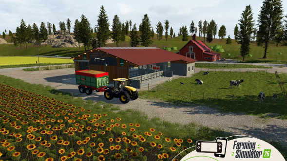Игра Farming Simulator 26 [Nintendo Switch, русские субтитры] в Чите