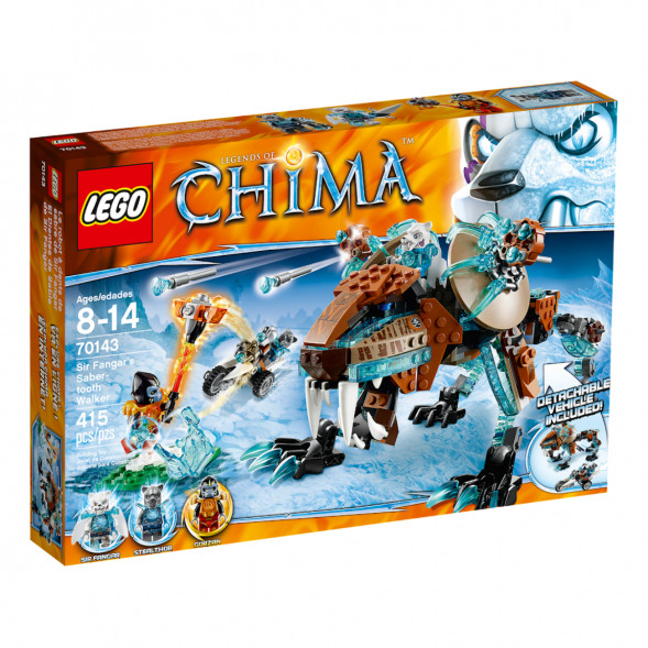 Конструктор LEGO Legends of Chima 70143 Саблезубый шагающий робот Сэра Фангара в Чите
