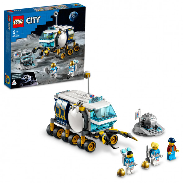 Конструктор LEGO City Space 60348 Луноход в Чите