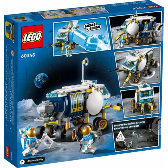 Конструктор LEGO City Space 60348 Луноход в Чите