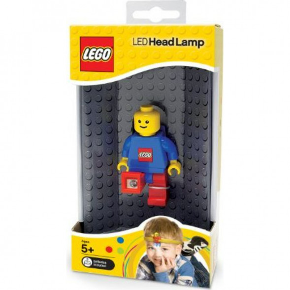 Налобный фонарь LEGO 12854 Man Red Blue Led Lite в Чите