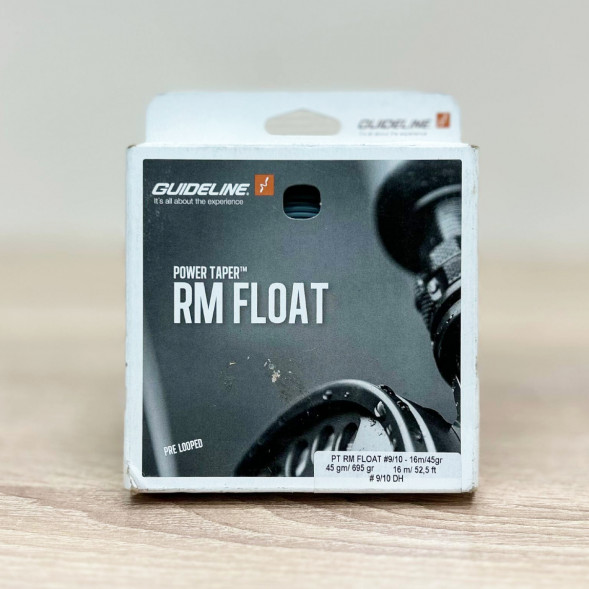 Рыболовная леска Guideline Power Taper RM Float #9/10, 16m, 45gm, Mist Blue в Чите