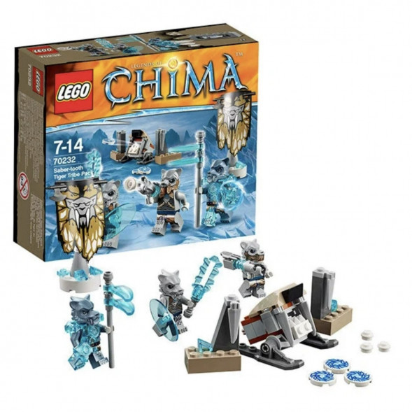 Конструктор LEGO Legends of Chima 70232 Лагерь клана Саблезубых Тигров в Чите