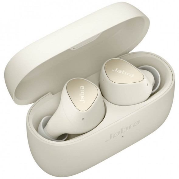 Беспроводные наушники Jabra Elite 4, Light Beige в Чите