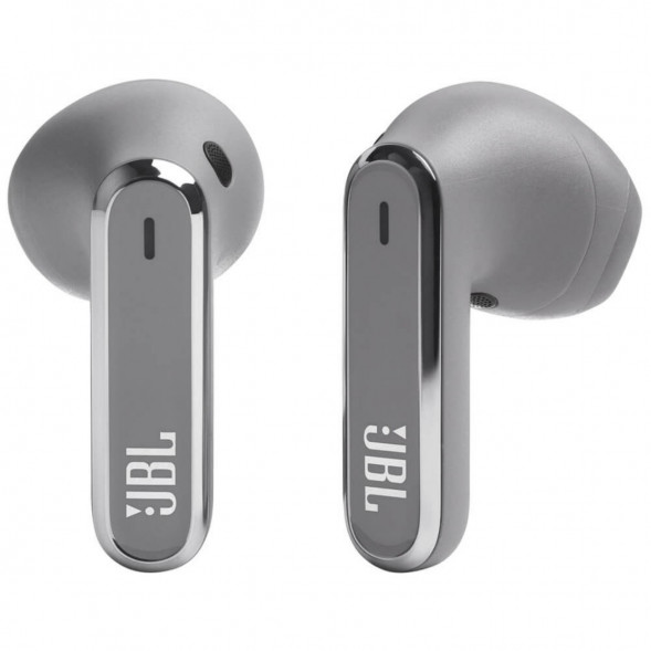 Беспроводные наушники JBL Live Flex, серебристый в Чите