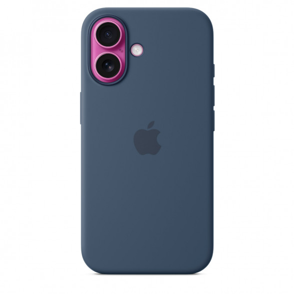 Чехол Apple для iPhone 16 Silicone MagSafe,  Denim (MYY23ZM/A) в Чите