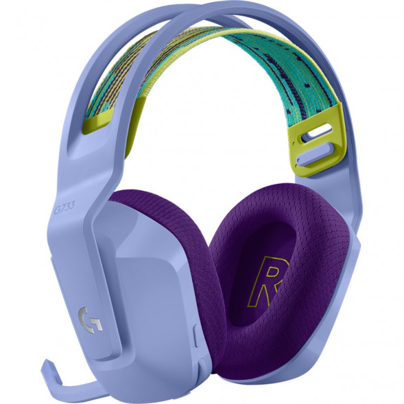 Игровая гарнитура Logitech G733 RGB Lightspeed Wireless, сиреневый в Чите